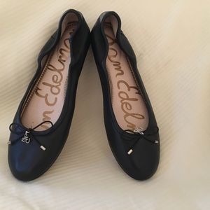 Sam Edelman ballet flats EUC black genuine leather